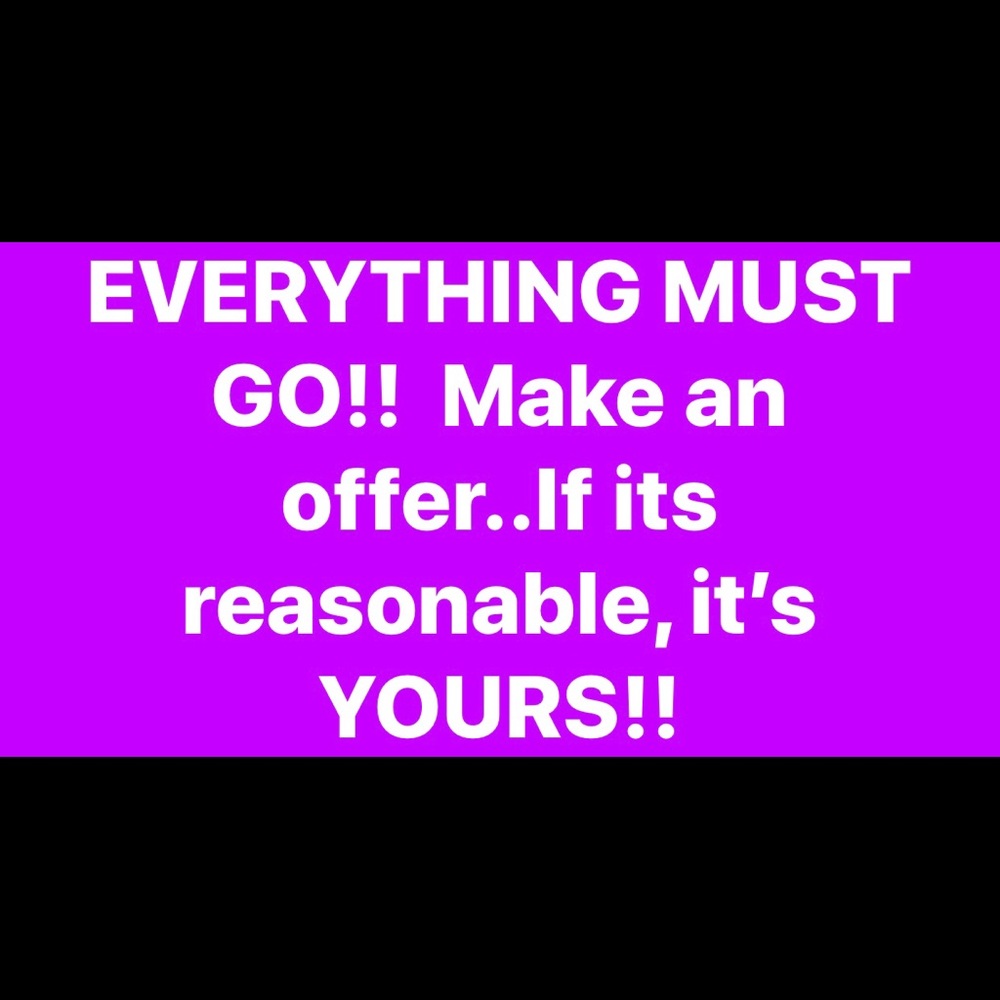 EVERYTHING MUST GO